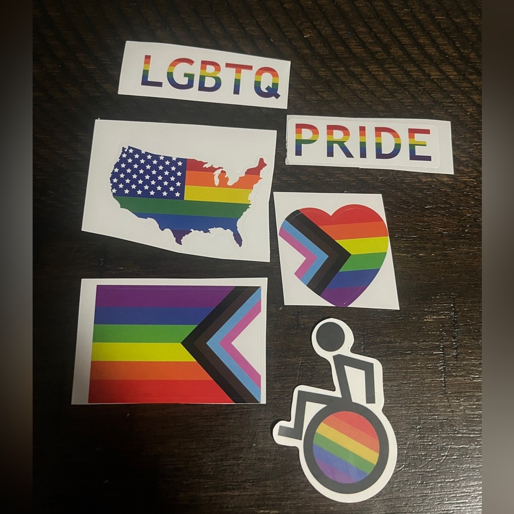 LQBTQ Pride Themed Sticker Pack